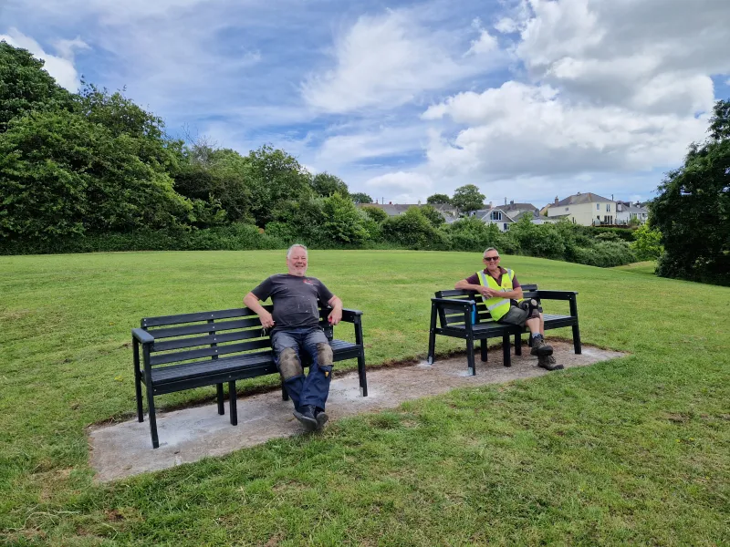 A job well done by Rupert and Chris