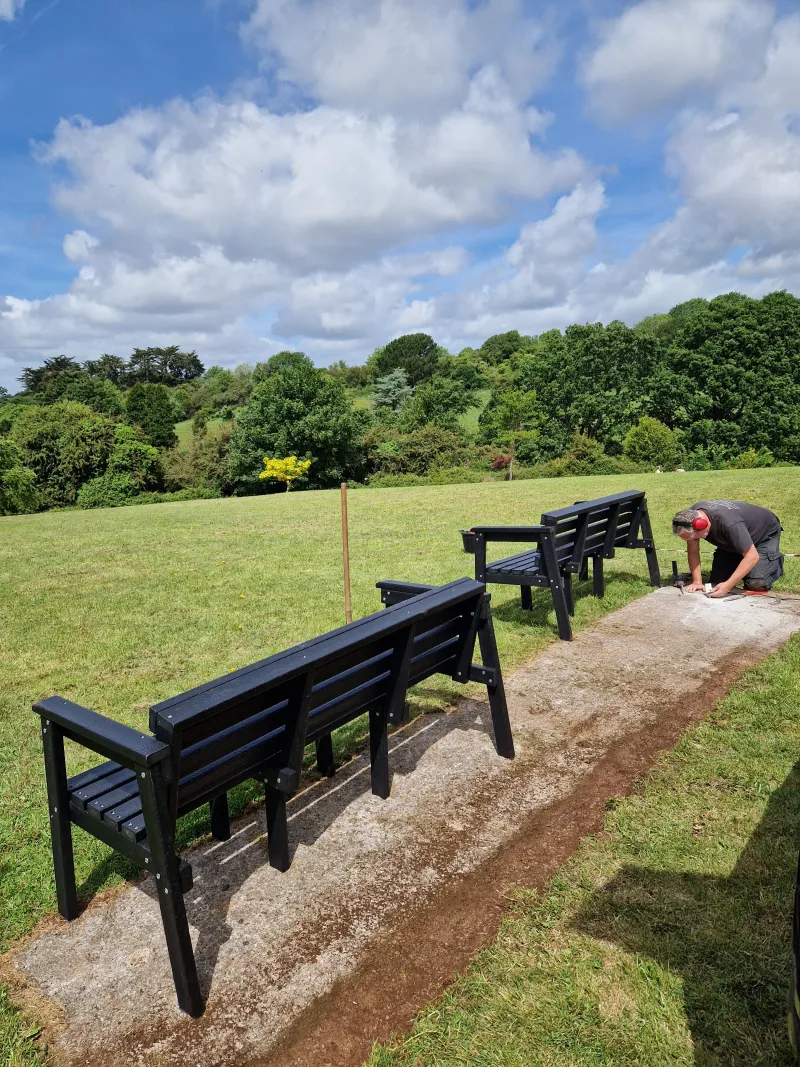 Some grass needed clearing