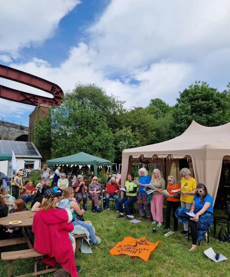 The Climate Choir at Tree's A Crowd