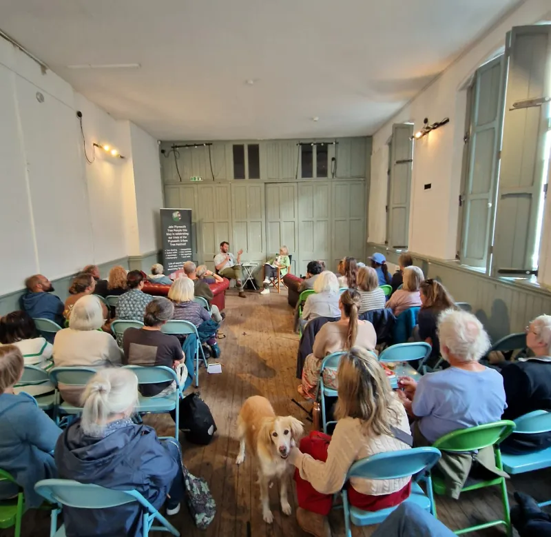 Book reading with Aidan Meigan